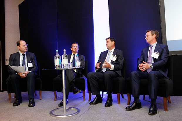 L - R: David Walker, Ian Coulman, Mark Gull, Ed Collinge