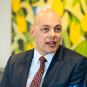 Gareth Mee, global investment advisory leader, EY